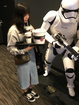 「ヴィトンバッグ」｜🍑momo🍑さん（レディース・160cm）の春コーディネート