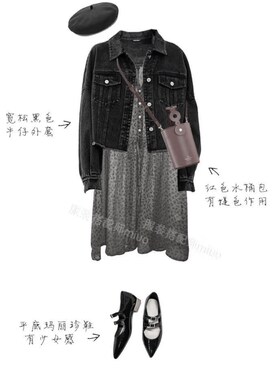 深蓝的鱼小姐さんのコーディネート