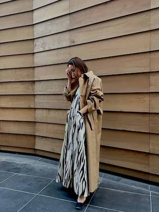 ETRE TOKYO ボンディングカットオフコート　ホワイト　トレンチ ETRE TOKYO（エトレトウキョウ）の「ボンディングカットオフコート