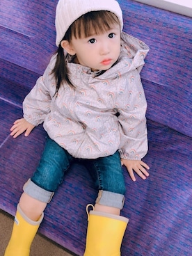 yuu313さん（キッズ・80cm）の冬コーディネート