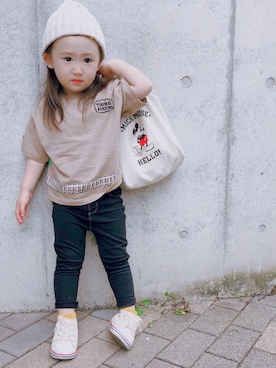 yuu313さん（キッズ・90cm）の春コーディネート