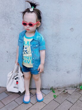 yuu313さん（キッズ・90cm）の春コーディネート