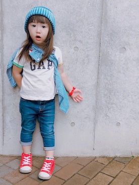 yuu313さん（キッズ・90cm）の夏コーディネート