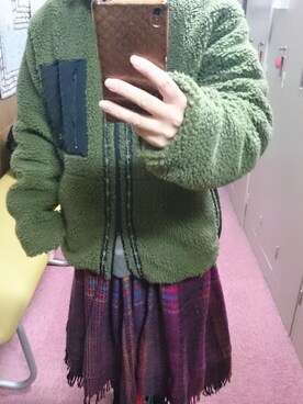 「アイテム（ブルゾン）」を使った、Mamiさん（レディース・148cm・30代）の春コーディネート