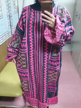 「民族衣装」｜Mamiさん（レディース・148cm）の秋コーディネート