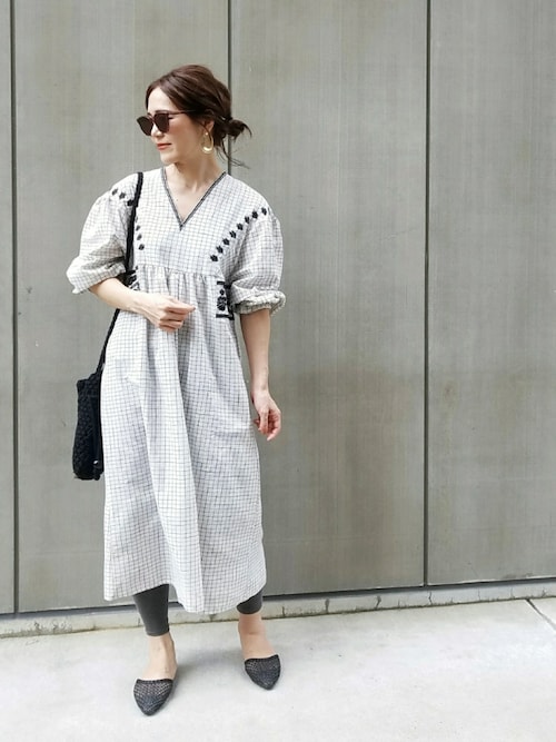 Shuko Hills Closet S Vingt Septのワンピースを使ったコーディネート Wear