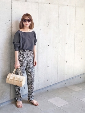 shukoさん（レディース・158cm）の夏コーディネート