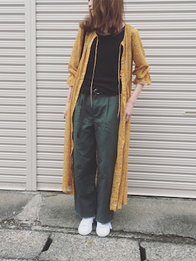 Sato*さん（レディース・164cm）の春コーディネート