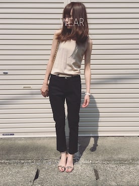 「AZUL ENCANTO」｜「アイテム（腕時計）」を使った、Sato*さん（レディース・164cm）の夏コーディネート