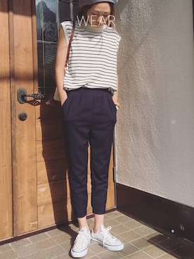 Sato*さん（レディース・164cm）の夏コーディネート