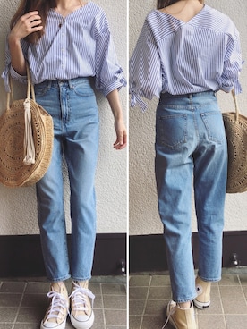 Sato*さん（レディース・164cm）の春コーディネート