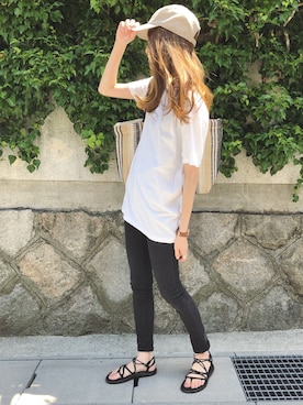 Sato*さん（レディース・164cm）の春コーディネート