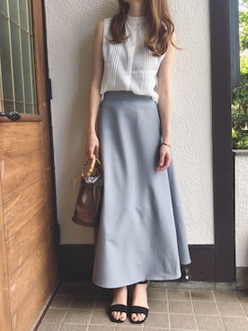 Sato*さん（レディース・164cm）の夏コーディネート