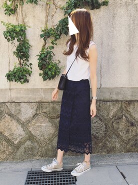 Sato*さん(レディース・164cm)の夏コーディネート