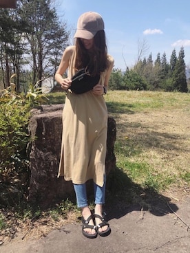 Sato*さん（レディース・164cm）の春コーディネート