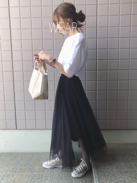 「カンビオ(CAMBIO)」｜Sato*さん（レディース・164cm）の春コーディネート
