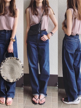 Sato*さん(レディース・164cm)の夏コーディネート