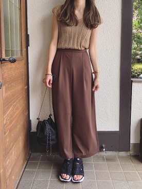 Sato*さん(レディース・164cm)の夏コーディネート