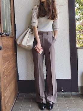 Sato*さん（レディース・164cm）の秋コーディネート