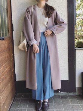 Sato*さん（レディース・164cm）の秋コーディネート