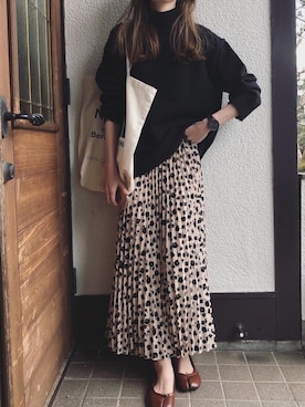 「corners」｜「アイテム（腕時計）」を使った、Sato*さん（レディース・164cm）の冬コーディネート