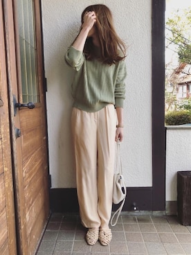 Sato*さん（レディース・164cm）の冬コーディネート