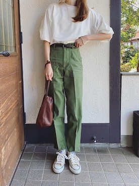 Sato*さん（レディース・164cm）の秋コーディネート