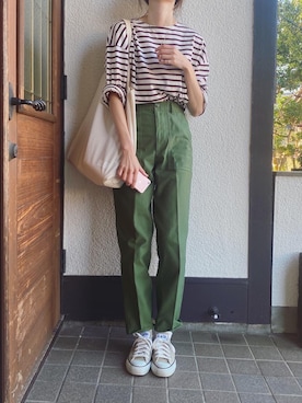 Sato*さん（レディース・164cm）の秋コーディネート