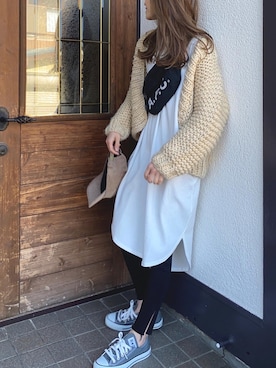 Sato*さん（レディース・164cm）の春コーディネート