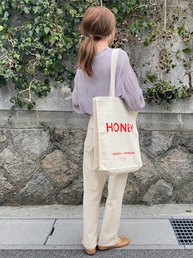 「STEPS（ステップス）のアイテム」を使った、Sato*さん（レディース・164cm）の春コーディネート