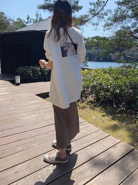 Sato*さん（レディース・164cm）の春コーディネート