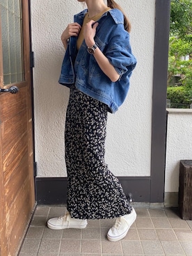 Sato*さん（レディース・164cm）の春コーディネート