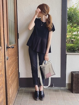 「coca（coca）（コカ）のアイテム」を使った、Sato*さん（レディース・164cm）の春コーディネート