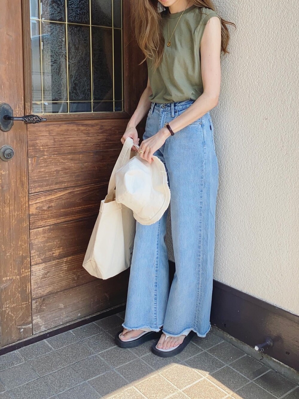 Sato*｜Spick & Spanのデニムパンツを使ったコーディネート - WEAR