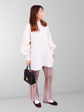 𝚖𝚊𝚛𝚛𝚘𝚗さん（レディース・160cm）の冬コーディネート