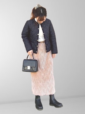 𝚖𝚊𝚛𝚛𝚘𝚗さん(レディース・160cm)の冬コーディネート
