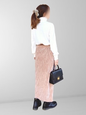 𝚖𝚊𝚛𝚛𝚘𝚗さん（レディース・160cm）の冬コーディネート