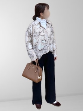 𝚖𝚊𝚛𝚛𝚘𝚗さん（レディース・160cm）の春コーディネート