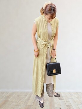 𝚖𝚊𝚛𝚛𝚘𝚗さんのコーディネート