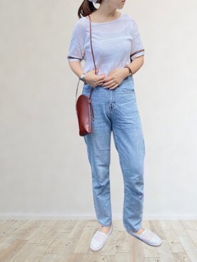 𝚖𝚊𝚛𝚛𝚘𝚗さんのコーディネート