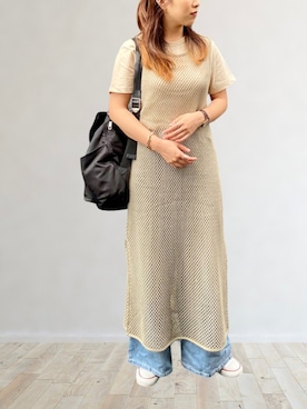 𝚖𝚊𝚛𝚛𝚘𝚗さんのコーディネート