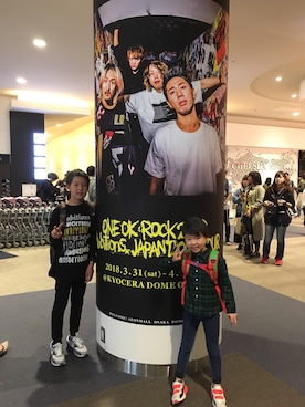 「NIKE（ナイキ）のアイテム（スニーカー、ホワイト系）」を使った、hit☺︎miさん（レディース）の春コーディネート