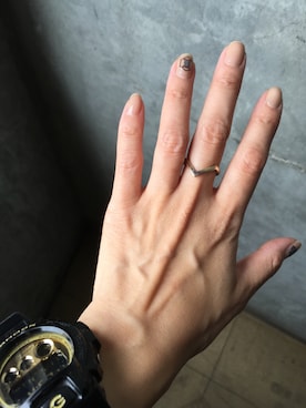 「G-SHOCK（ジーショック）のアイテム（アナログ腕時計、ブラック系）」を使った、hit☺︎miさん（レディース）の春コーディネート