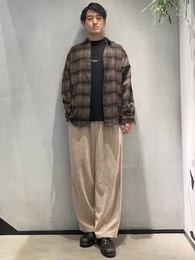 kengoさん（メンズ・180cm）の秋コーディネート