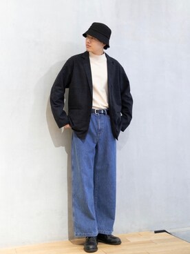 「秋のマイ旬スタイル」｜「アイテム（その他アウター）」を使った、kengoさん（メンズ・180cm）の秋コーディネート