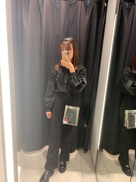 「WEGO（ウィゴー）のWEGO/ワイドカチューシャ（カチューシャ）」を使った、K i r i  さん（レディース・156cm）の春コーディネート