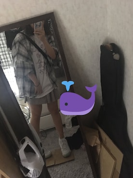 「FILA（フィラ）のアイテム」を使った、梨のみたるとさん（レディース・150cm）の冬コーディネート