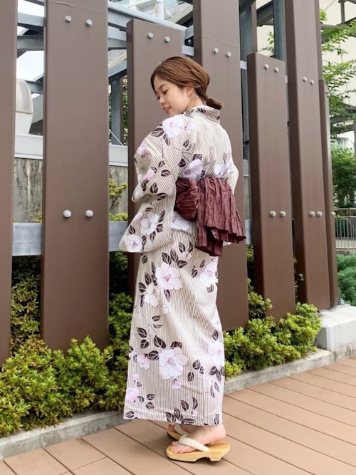 Pira1002 Who S Who Chico 町田lumine店 Who S Who Chicoの浴衣を使ったコーディネート Wear