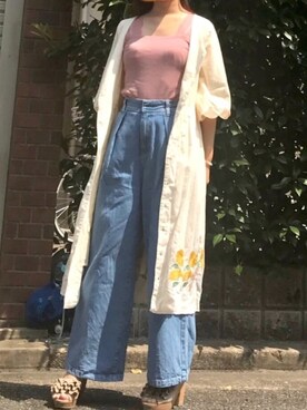 とりさん（レディース・155cm）の夏コーディネート