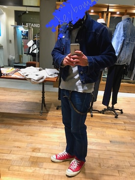 「J,AUGER DESIGN（ジュディーオーガーデザイン）のアイテム」を使った、keybowwwさん（メンズ・170cm）の冬コーディネート